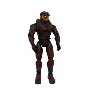 Red Master Chief Halo 1 Series 2 JoyRide 2003 Action Figure